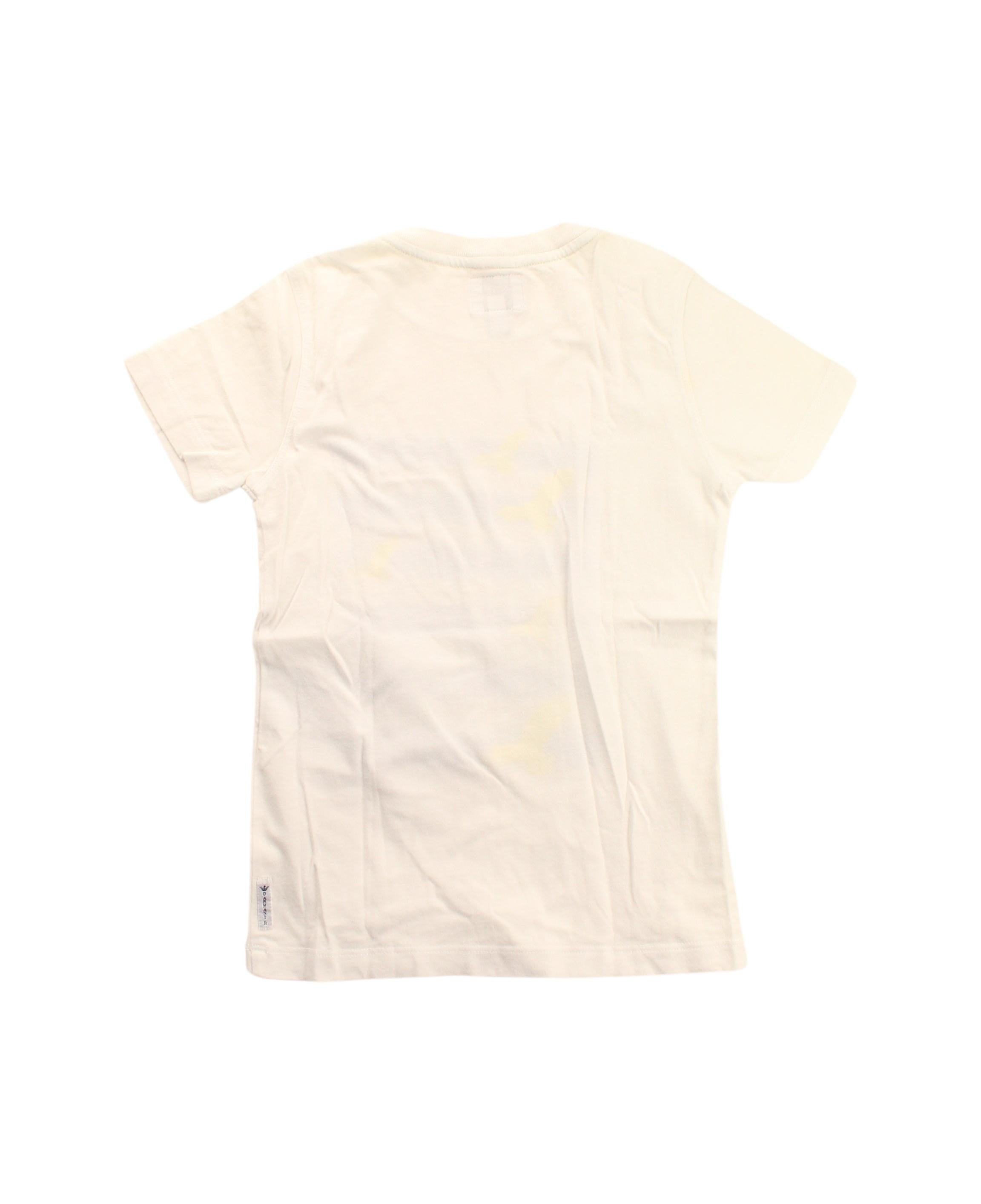 Armani Short Sleeve Cotton T-Shirt for Boys 5T - Soft Casual Tee for Everyday Wear, School & Playdates