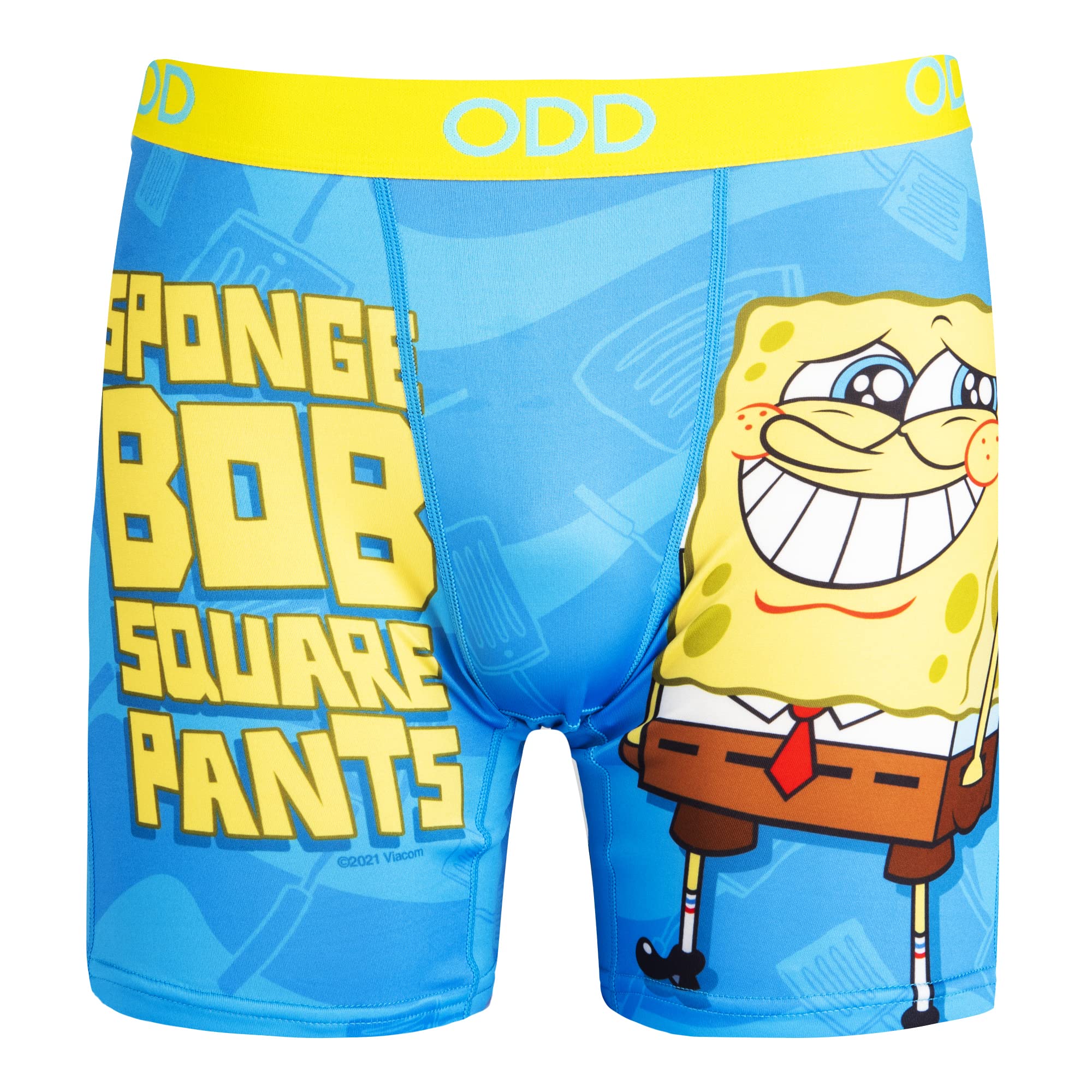 Funny SpongeBob Men's Boxer Briefs - Nickelodeon Cartoon Novelty Underwear for Comfort & Style - Perfect for Gifts, Cosplay, and Everyday Wear