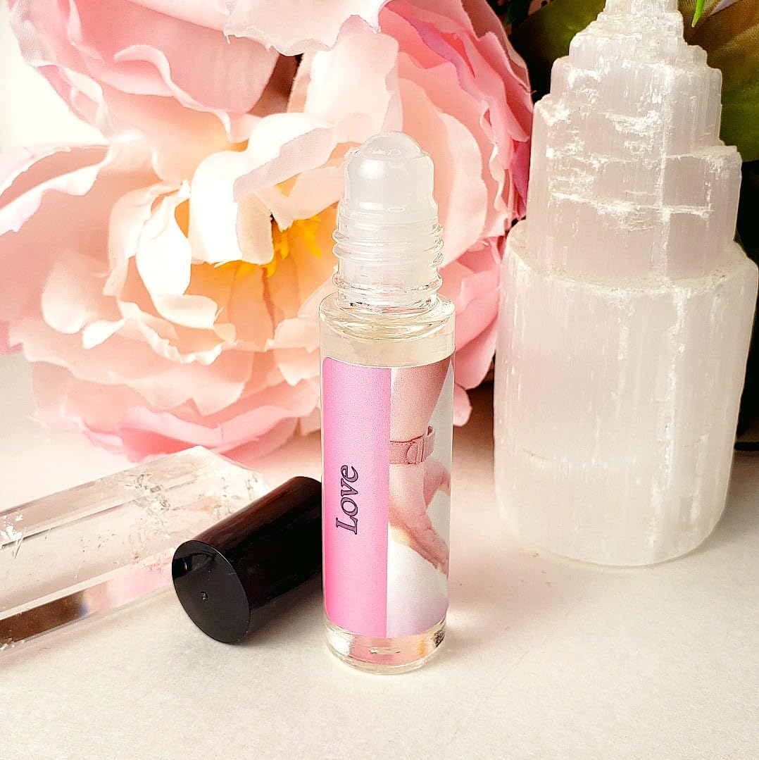 Love Perfume Oil for Women - Musk & Amber Fragrance Blend | Romantic Date Night & Special Occasion Scent
