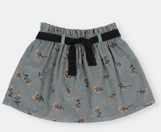 BUHO FOLK SKIRT for Girls (2-14 Years) - Flowy Bohemian Style Skirt for Casual Wear, Parties & Special Occasions