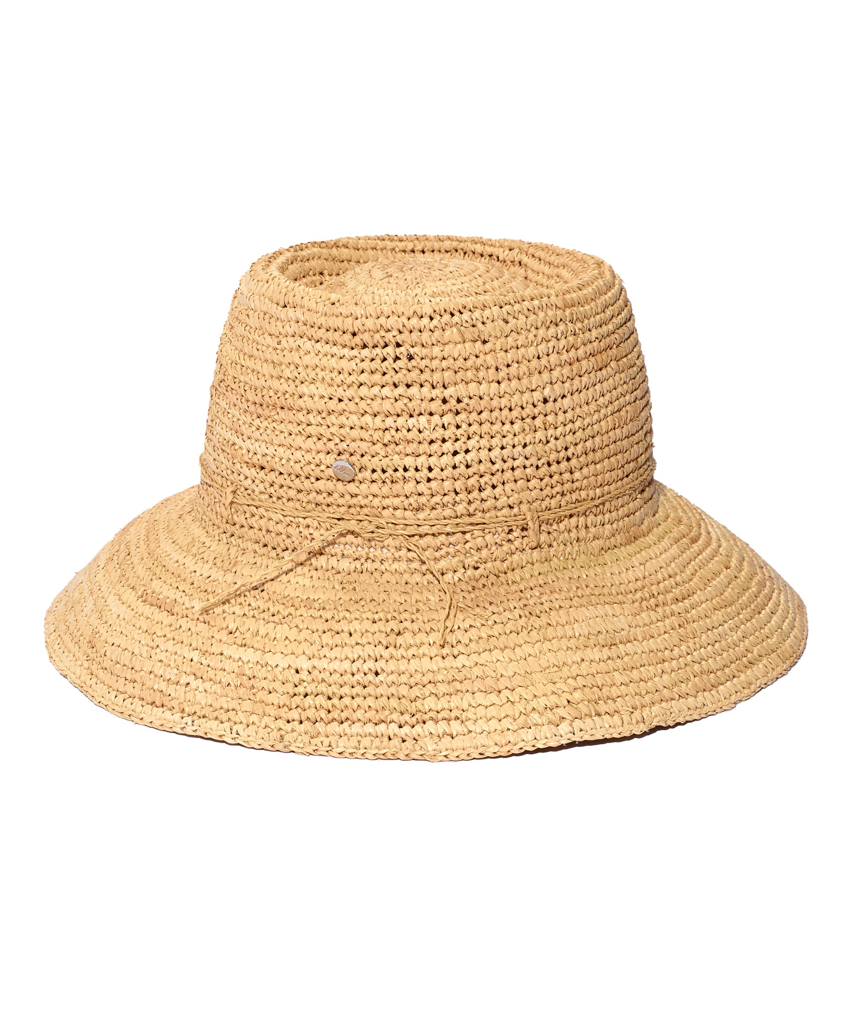 Stylish Raffia Straw Packable Sun Hat for Women - Foldable Wide Brim Beach Hat for Travel, Vacations & Outdoor Activities