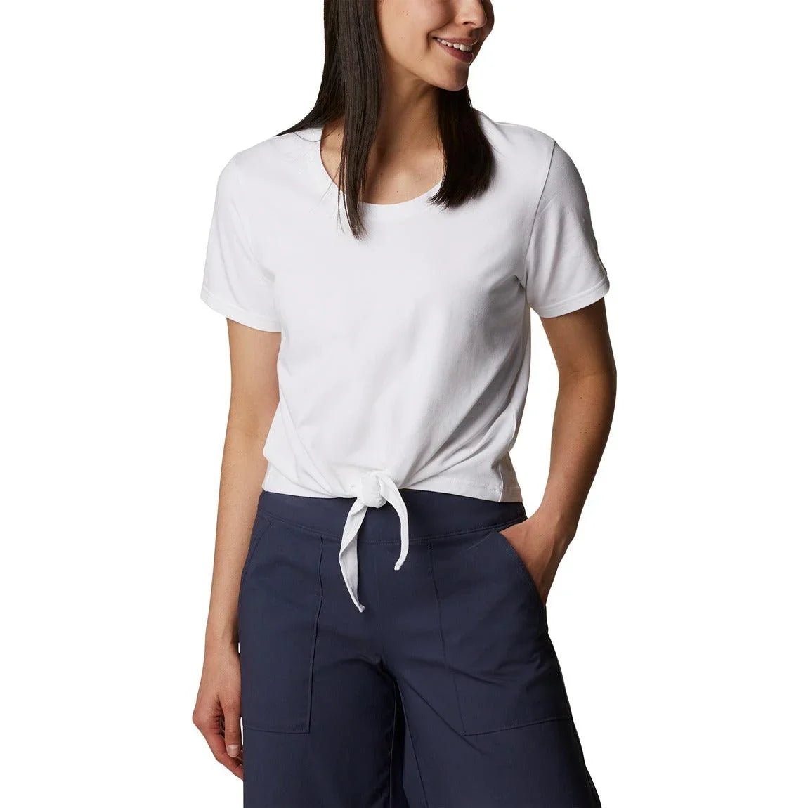 Columbia Women's Trek™ Short Sleeve T-Shirt - Moisture-Wicking Hiking & Outdoor Activewear for Adventure & Travel