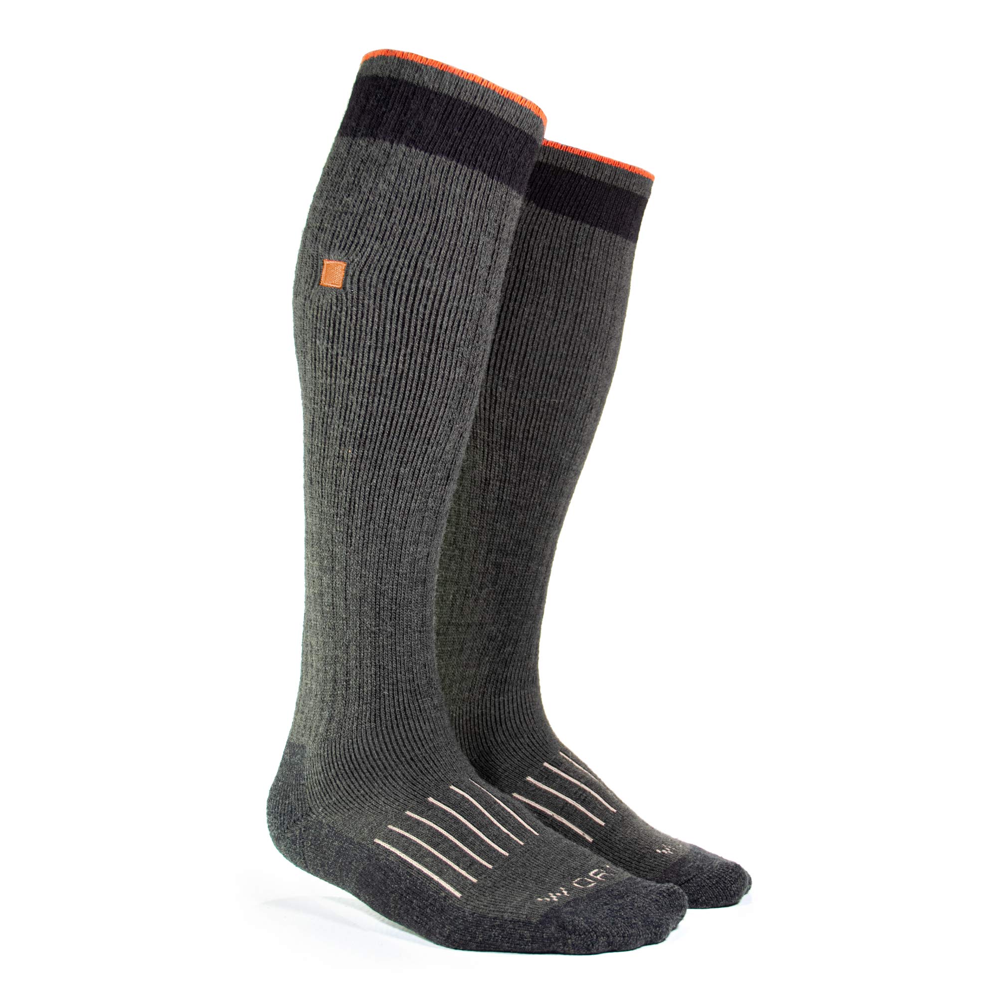Men's & Women's Hunt & Heavy Terrain Socks - Climate Control Hiking Socks for Extreme Outdoor Adventures | Perfect for Hunting, Backpacking & Winter Sports