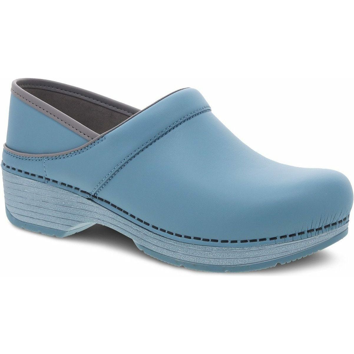 DANSKO LT PRO SMOOTH Leather Clogs for Women - Comfortable Slip-Resistant Work Shoes for Nurses, Chefs & Healthcare Professionals