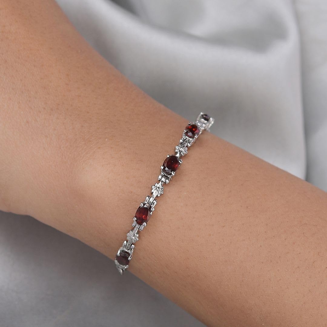 Birthstone Bracelets for Women - Adjustable Charm Bolo Bracelet, Gemstone Jewelry for Engagement, Anniversary, Wedding & Birthday Gifts | Perfect for Everyday Wear, Special Occasions & Meaningful Gifting