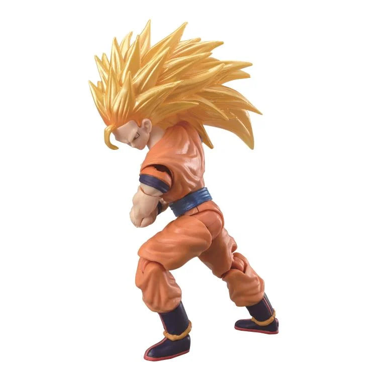 Dragon Ball Super Evolve Super Saiyan 3 Goku Action Figure - Collectible Anime Statue for Display, Gifts, and Anime Fans