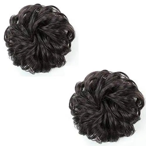 Donut Chignon Hair Bun Hairpiece - Seamless Hair Donut for Perfect Buns & Updos - Great for Weddings, Prom, and Everyday Hairstyles