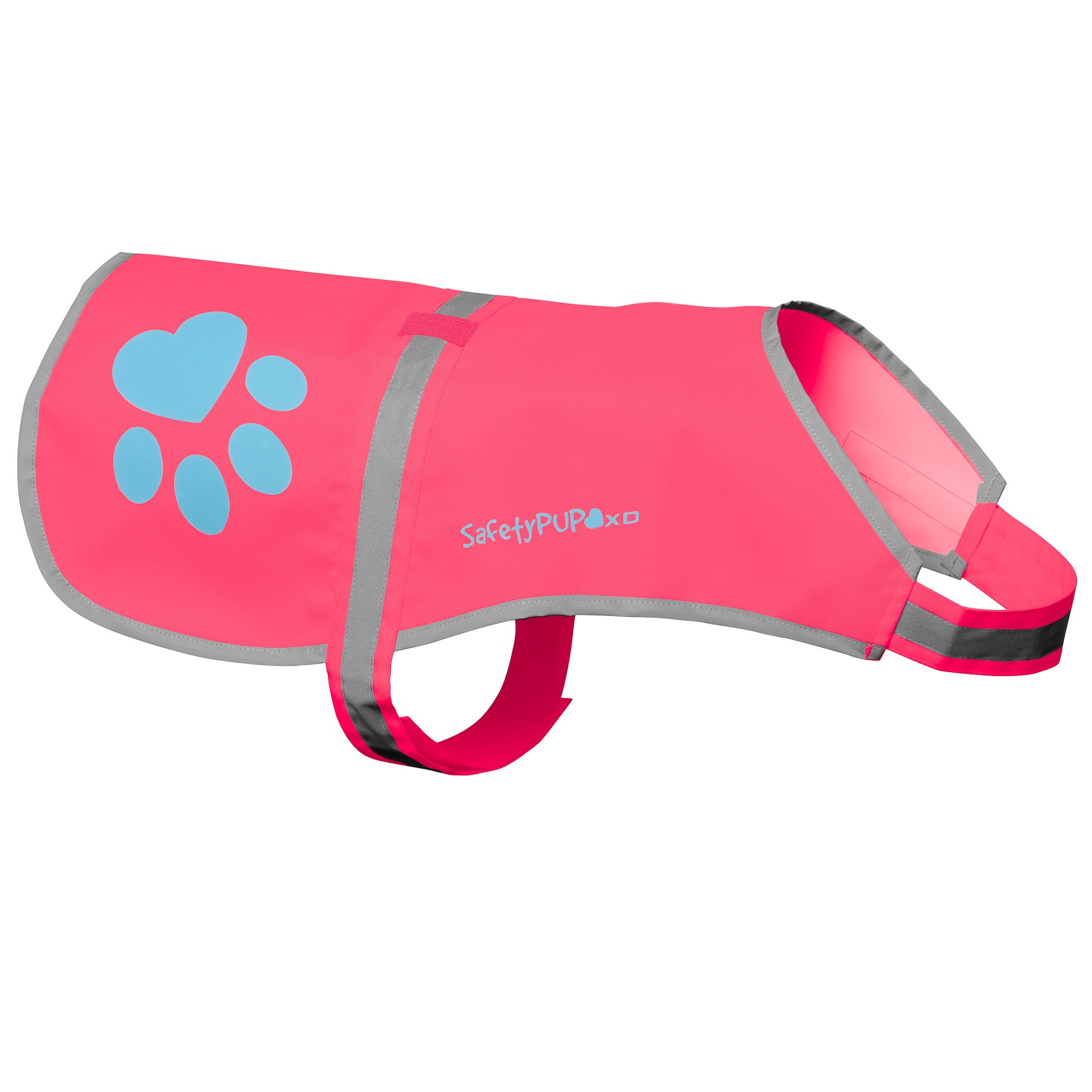 High Visibility Dog Reflective Vest - Safety Vest for Dogs with Fluorescent Colors & Reflective Strips | Perfect for Night Walks, Jogging & Outdoor Adventures in Urban/Rural Areas