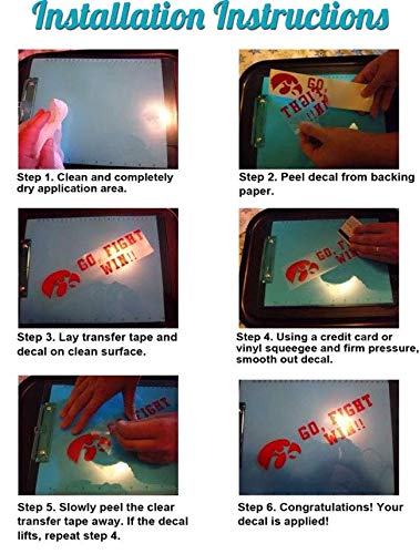 Cute Fish Bubbles Vinyl Decal Sticker - 7.75 x 5.75 Inch Red Waterproof Sticker - Perfect for Laptops, Cars, Windows & DIY Crafts