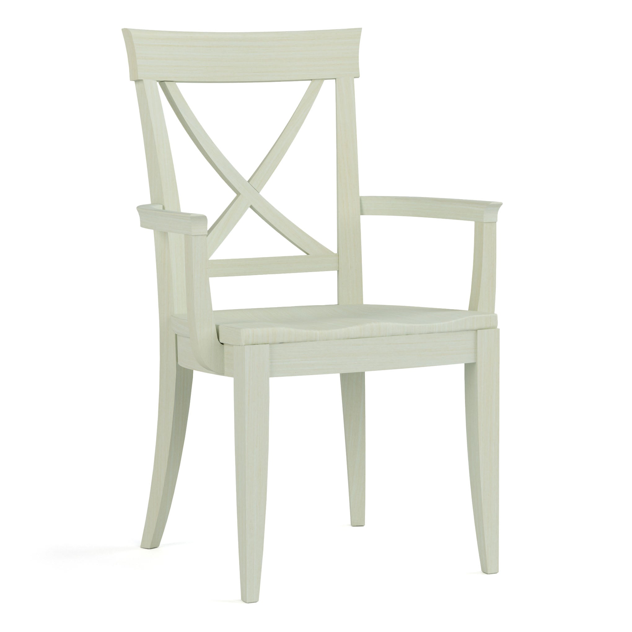 Revere Solid Wood Arm Chair - Modern Dining Room & Living Room Accent Chair for Home & Office Use