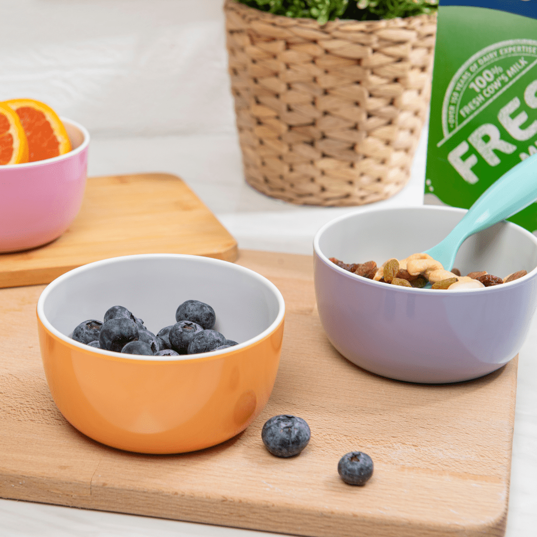 6-Piece Pastel ColorPop Bowls Set - 4.5