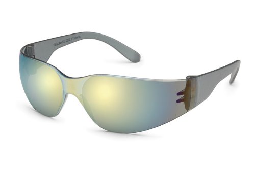 Gold Mirror Lens/Gray Temple