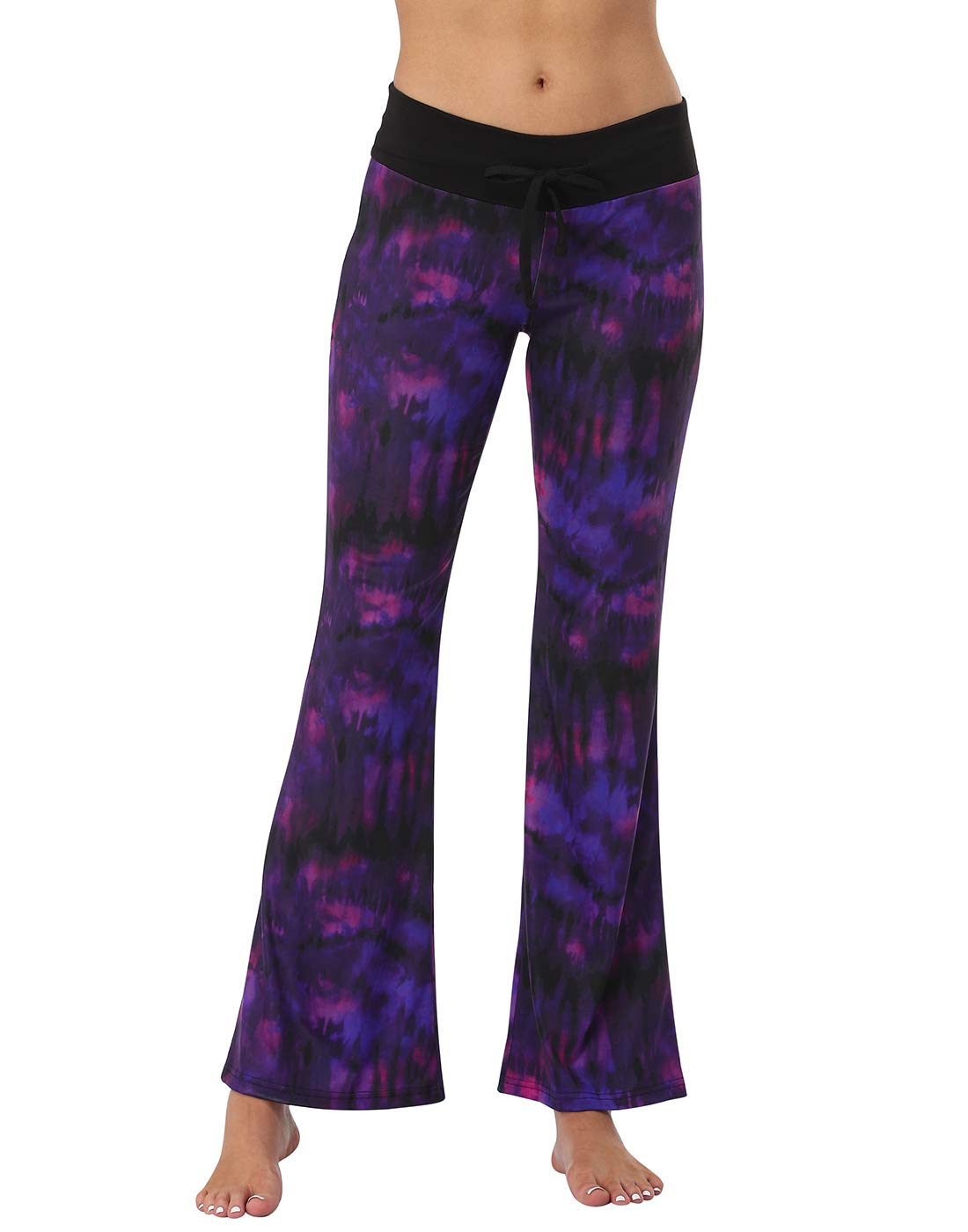 **HDE Women's Wide Leg Pajama Pants - Soft Sleepwear & Lounge Pants for Comfortable Nights, Relaxing at Home, and Cozy Weekends**