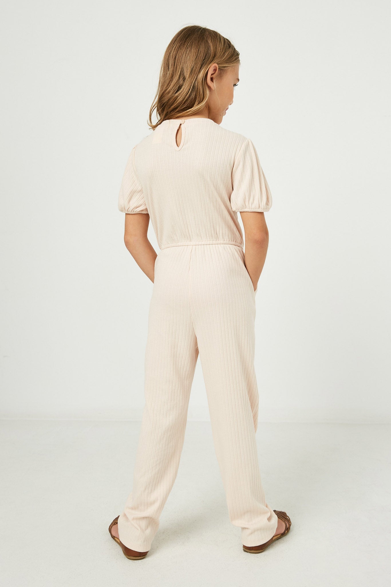 Stylish Puff Sleeve Jumpsuit for Women - Trendy One Piece Romper with Elastic Waist - Perfect for Casual Outings, Summer Parties & Date Nights