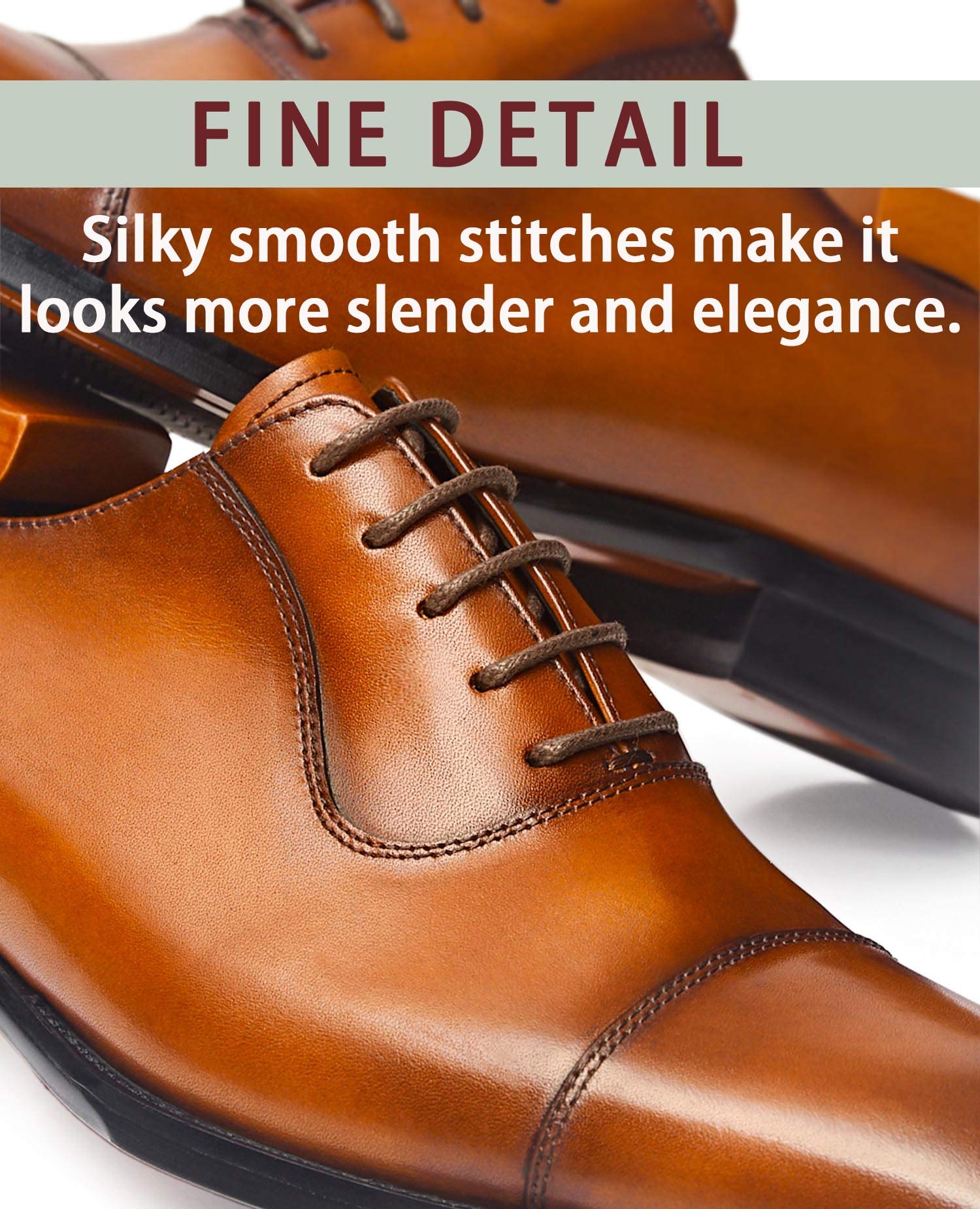 Premium Men's Leather Oxford Dress Shoes - Formal Business & Office Wear for Professional Men - Ideal for Weddings, Interviews & Corporate Events