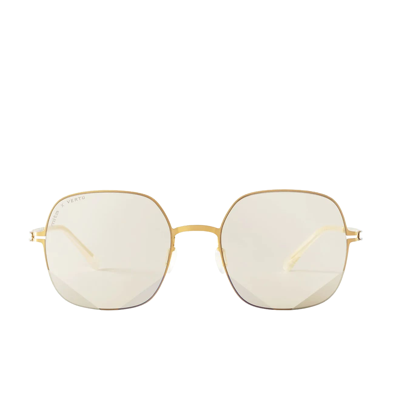 VERTU X BYWP Aviator Sunglasses - Gold Frame Polarized Lenses UV Protection - Stylish Pilot Shades for Men & Women, Perfect for Driving, Beach & Outdoor Activities