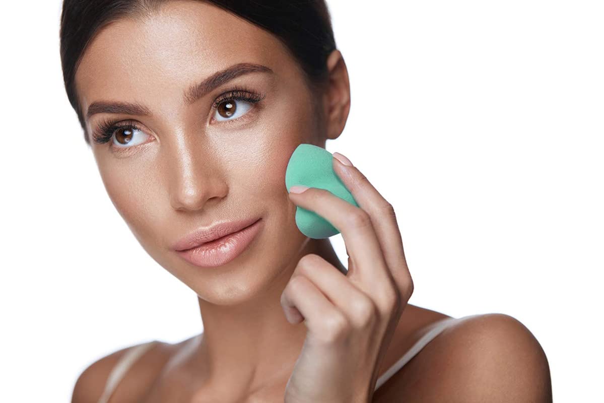 Shidara Beauty Blender Makeup Sponge Set - 10 Pack Watercolor Floral Sponges for Foundation, Concealer & Blending | Soft, Reusable Cosmetic Sponges for Flawless Makeup Application