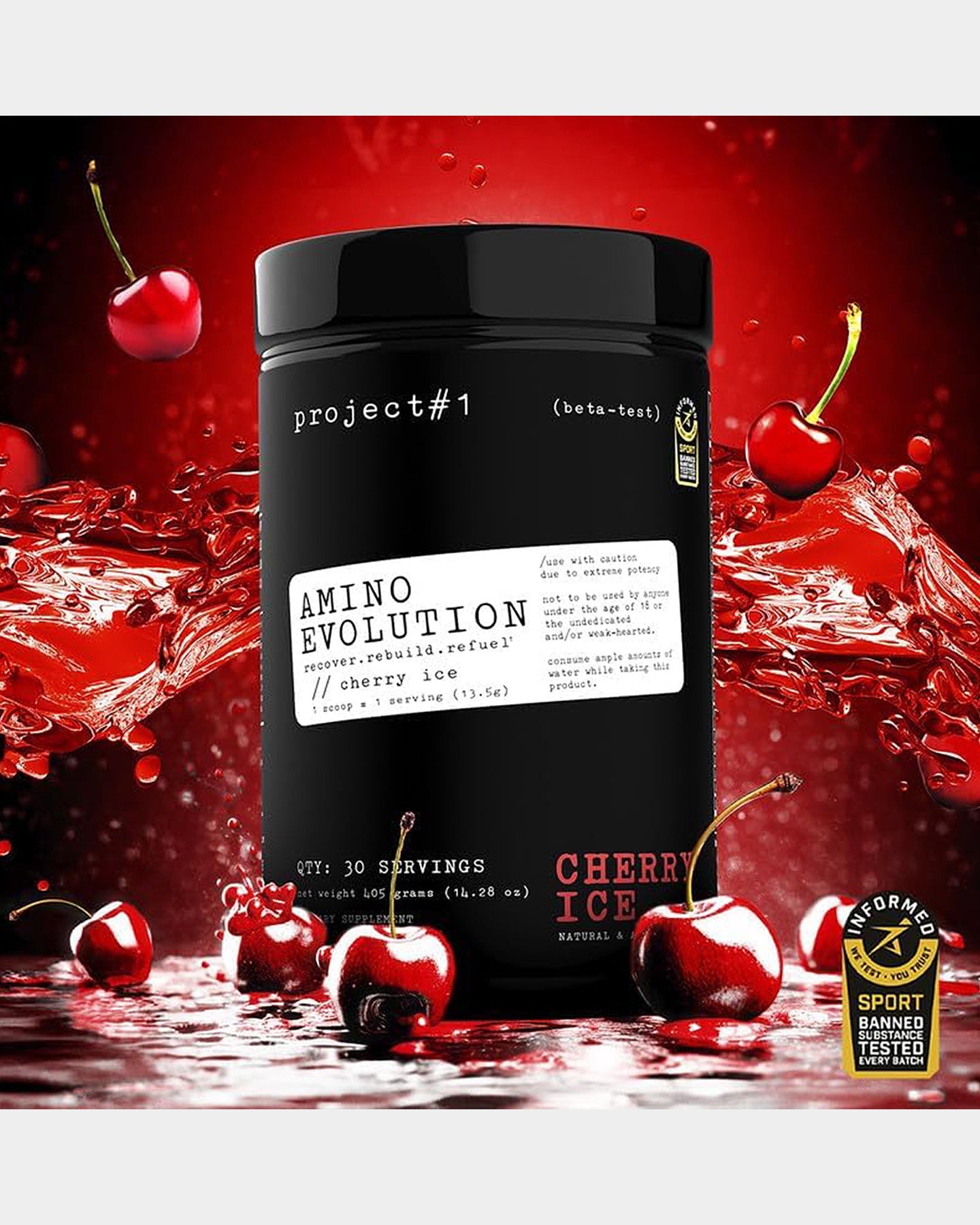 Project#1 Nutrition Amino Evolution - Premium Amino Acid Supplement for Muscle Recovery & Performance - Ideal for Athletes, Bodybuilders & Fitness Enthusiasts