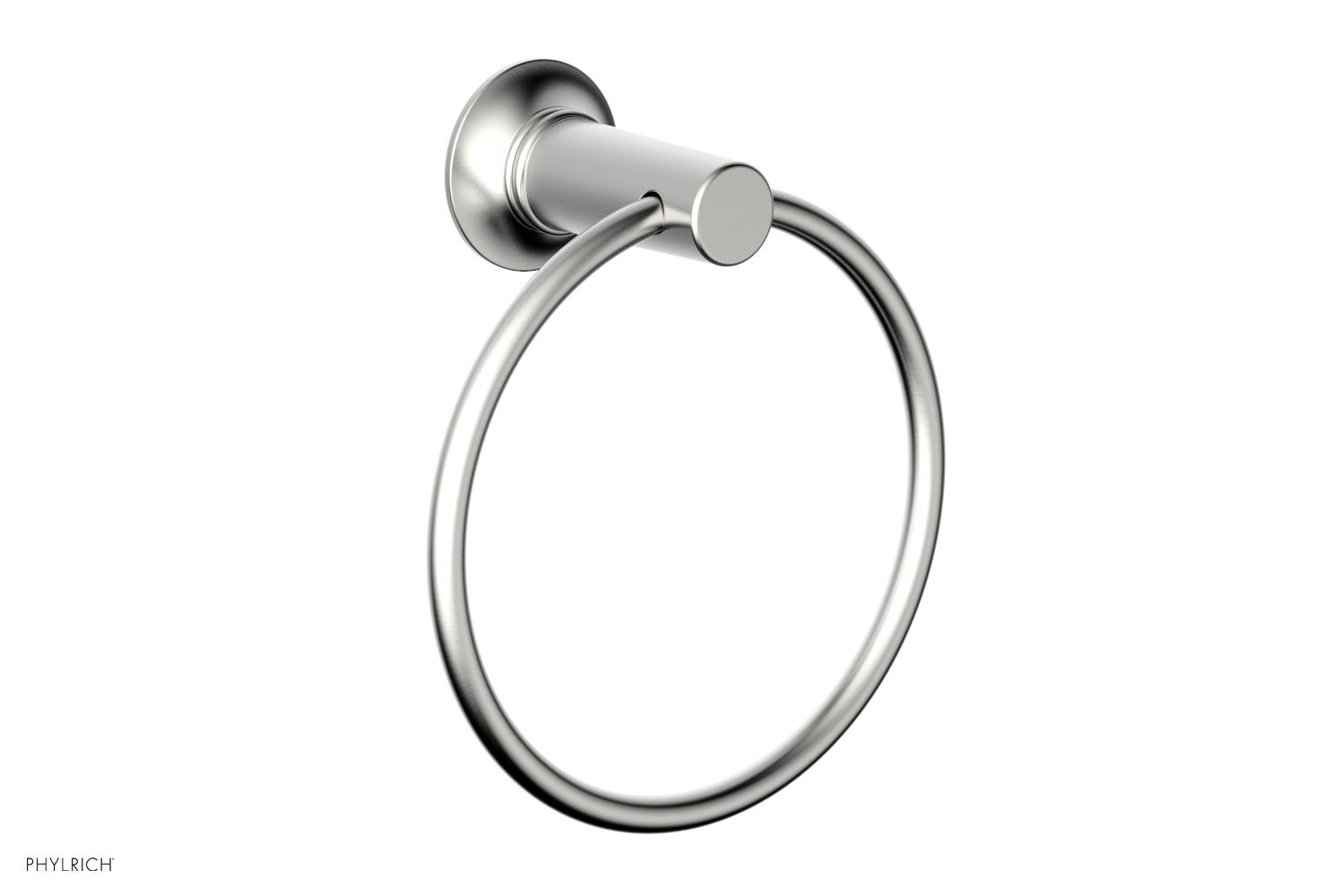 HEX MODERN Chrome Towel Ring - 501 75 Bathroom Accessory for Hand & Face Towels - Perfect for Modern & Contemporary Bathrooms