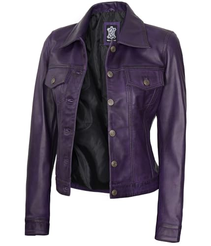 Fernando Trucker - Purple Wax Jacket