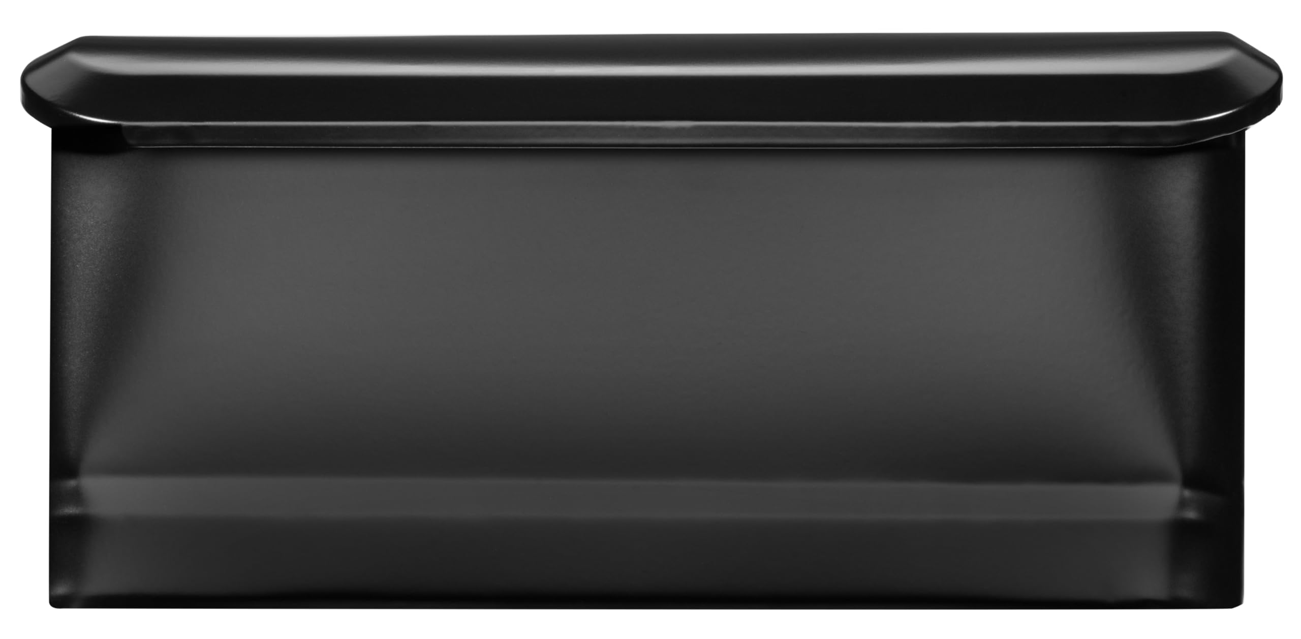 Architectural Mailboxes Cielo Galvanized Steel Wall Mount Mailbox - Black Small Capacity (Model 2682B-10) - Durable Outdoor Mailbox for Homes, Apartments & Offices
