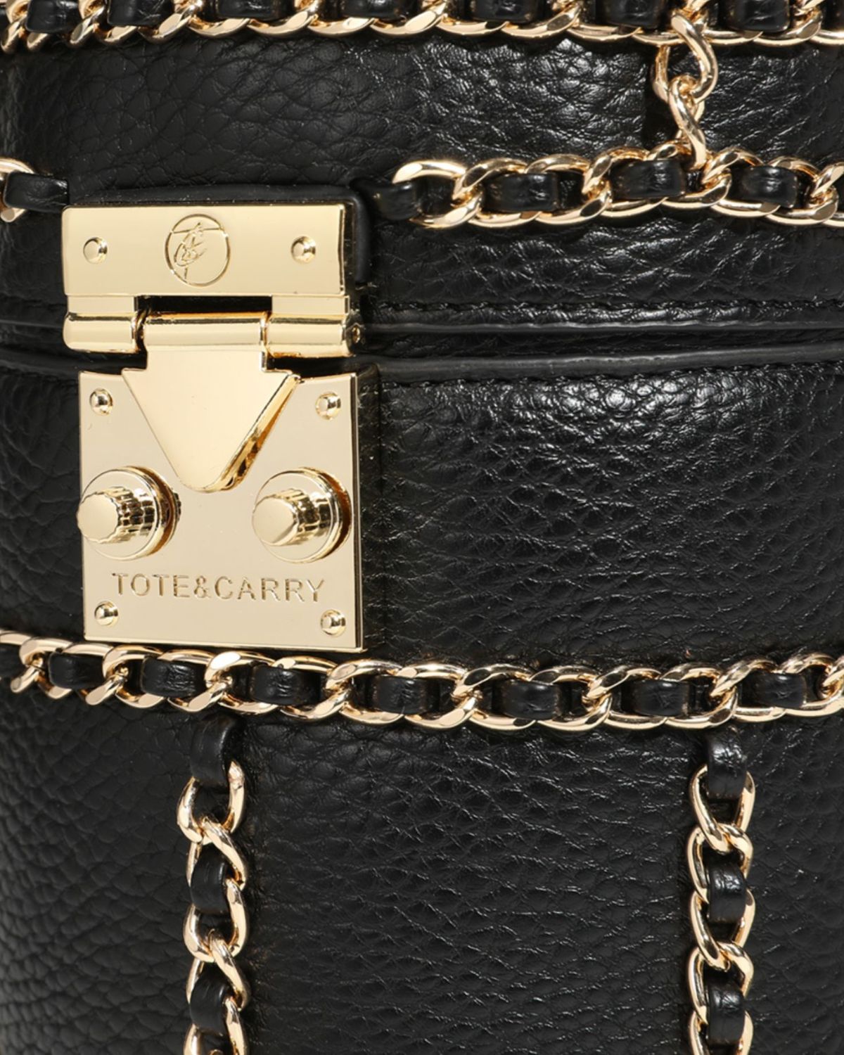Stylish Black Evening Mini Barrel Crossbody Bag for Women - Perfect for Parties, Dates & Night Out