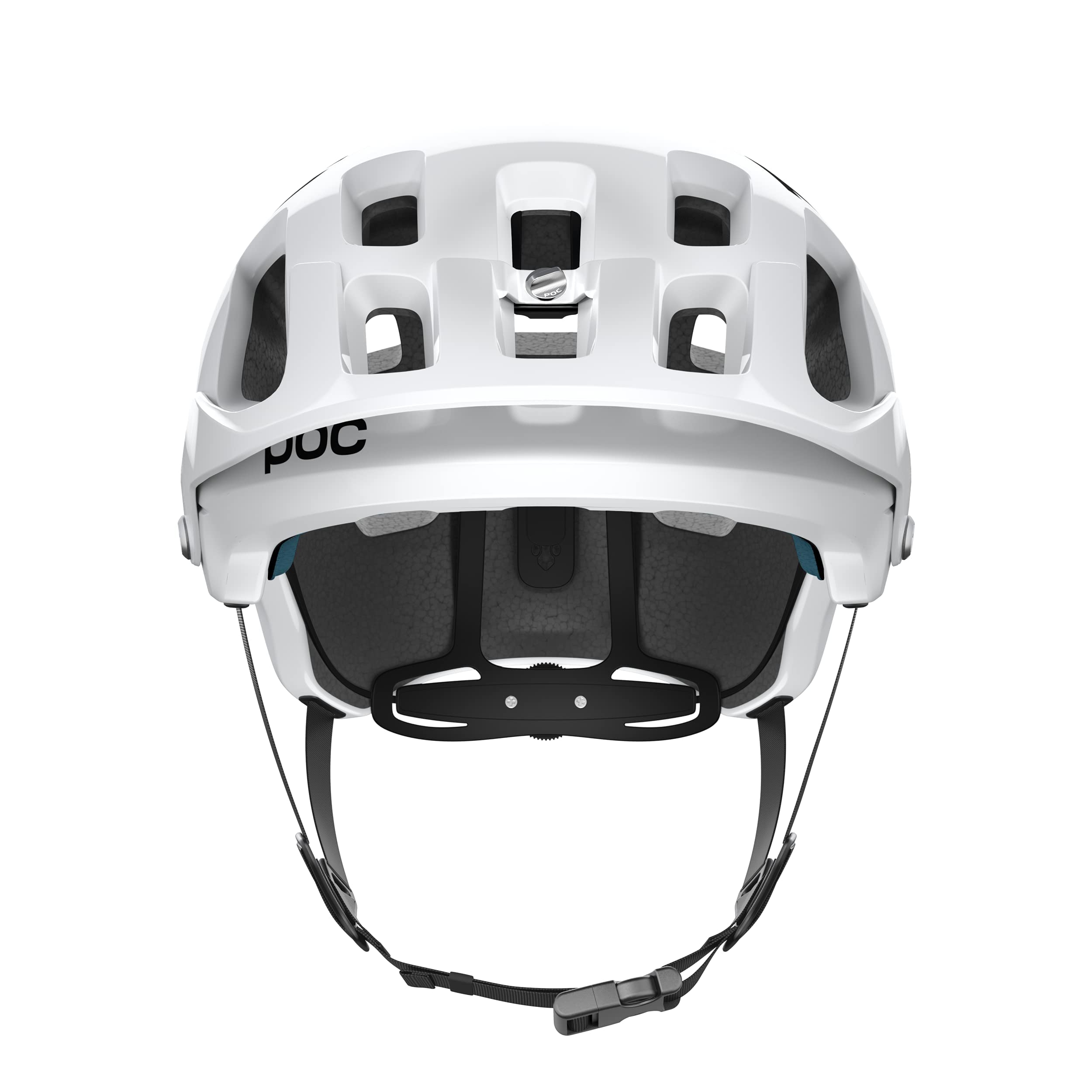 POC Tectal Race Spin Helmet - Lightweight Mountain Bike MTB Cycling Helmet for Men & Women - Hydrogen White/Uranium Black, XS/S - Perfect for Trail Riding, Enduro & Downhill Biking