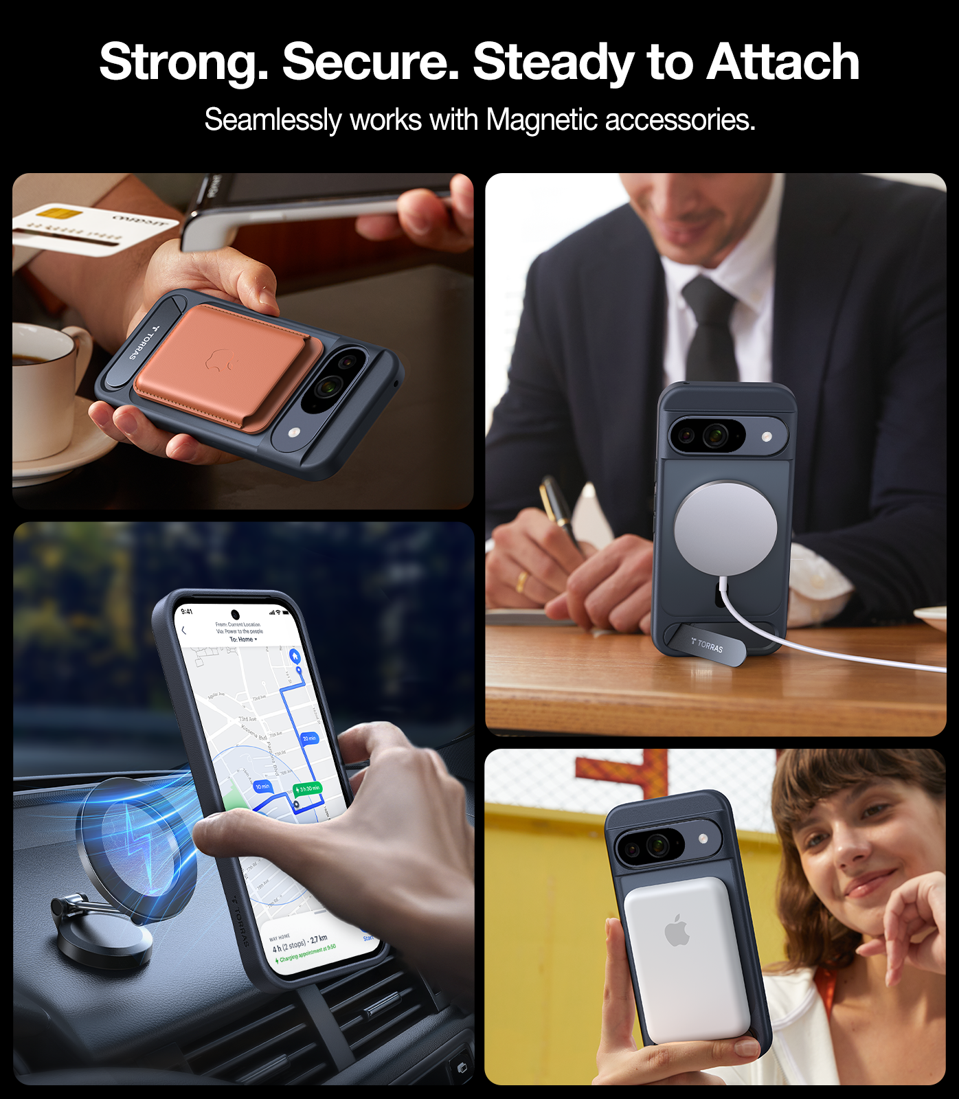 Ostand L1 Phone Stand Holder for Google Pixel 9 Pro - Adjustable & Portable Desktop Stand for Video Calls, Gaming, and Hands-Free Viewing