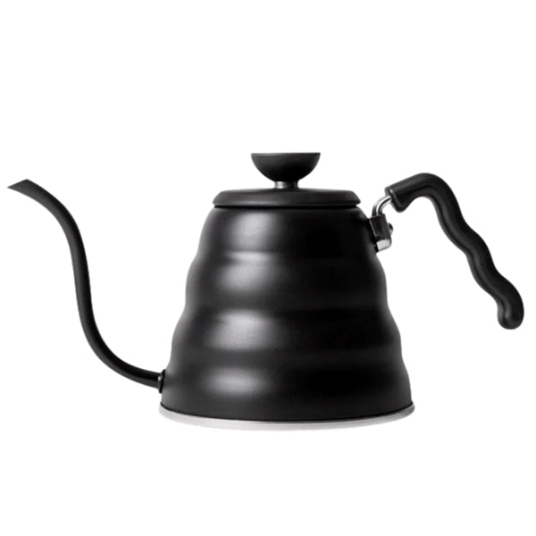 Hario Buono Gooseneck Electric Kettle - 1.2L Matt Black Pour Over Coffee & Tea Kettle for Precision Brewing - Perfect for Chemex, V60, and French Press Coffee Makers