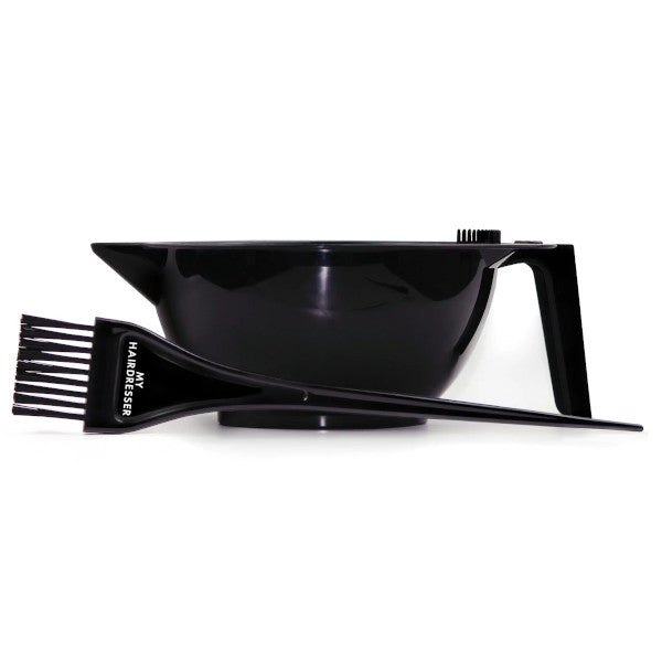 Myhd Tinted Hair Color Bowl & Brush Set for Professional Salon & DIY Hair Dyeing at Home