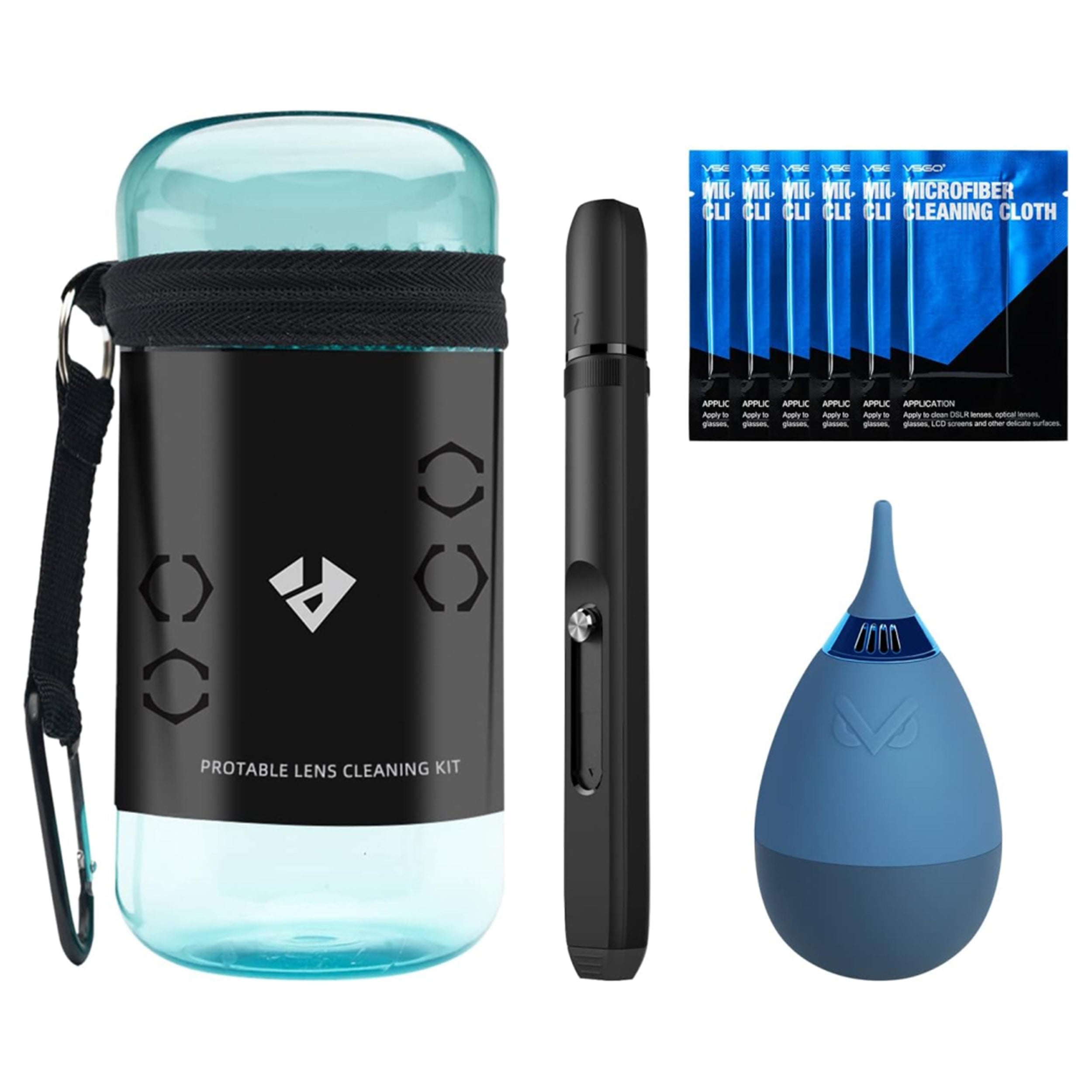 3 LEGGED THING VSGO VS A8E Portable Lens Cleaning Kit for DSLR & Mirrorless Cameras - Perfect for Travel, Outdoor Photography & Professional Use