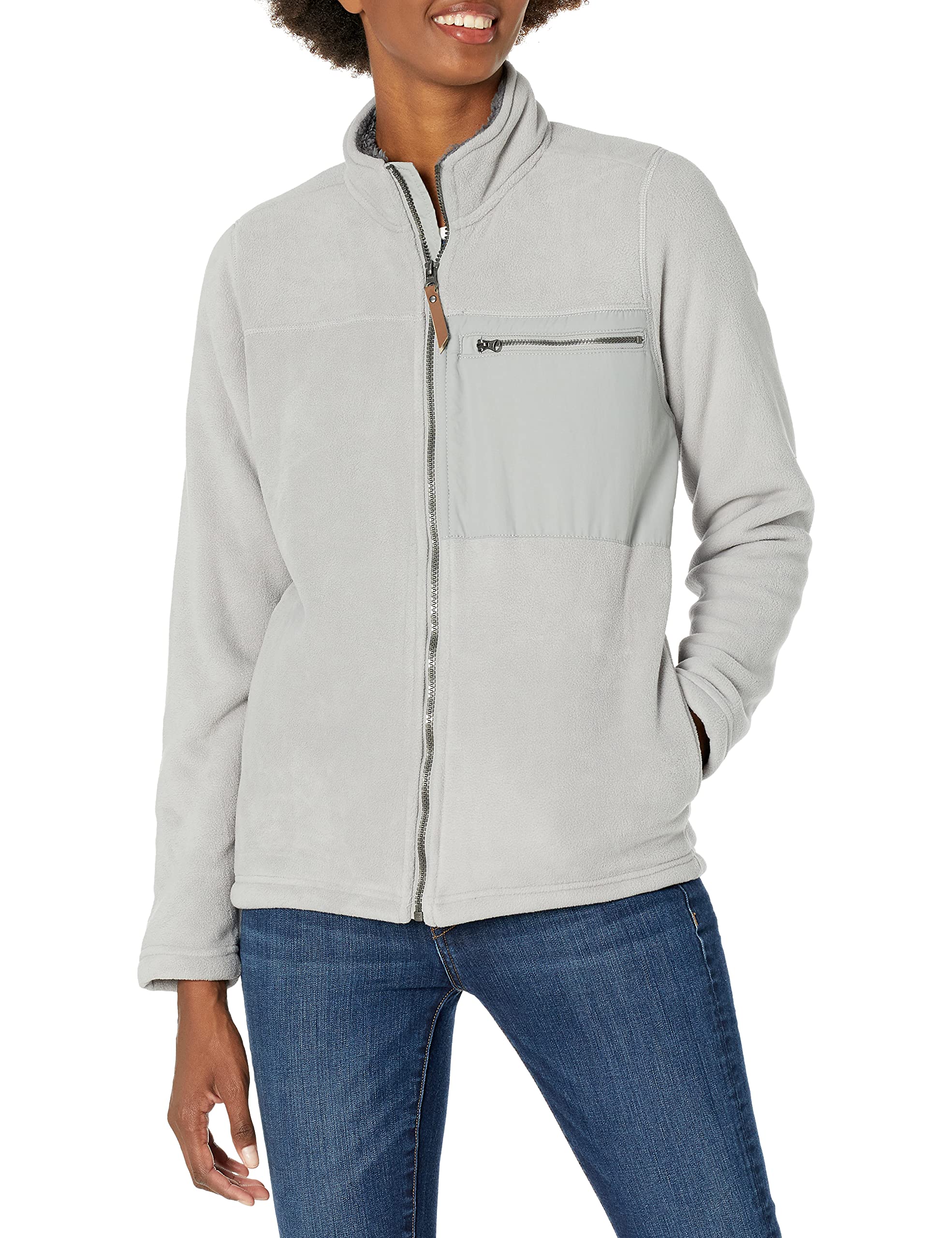 Charles River Apparel Women's Jamestown Fleece Jacket - Soft Warm Winter Outerwear for Hiking, Camping & Outdoor Activities