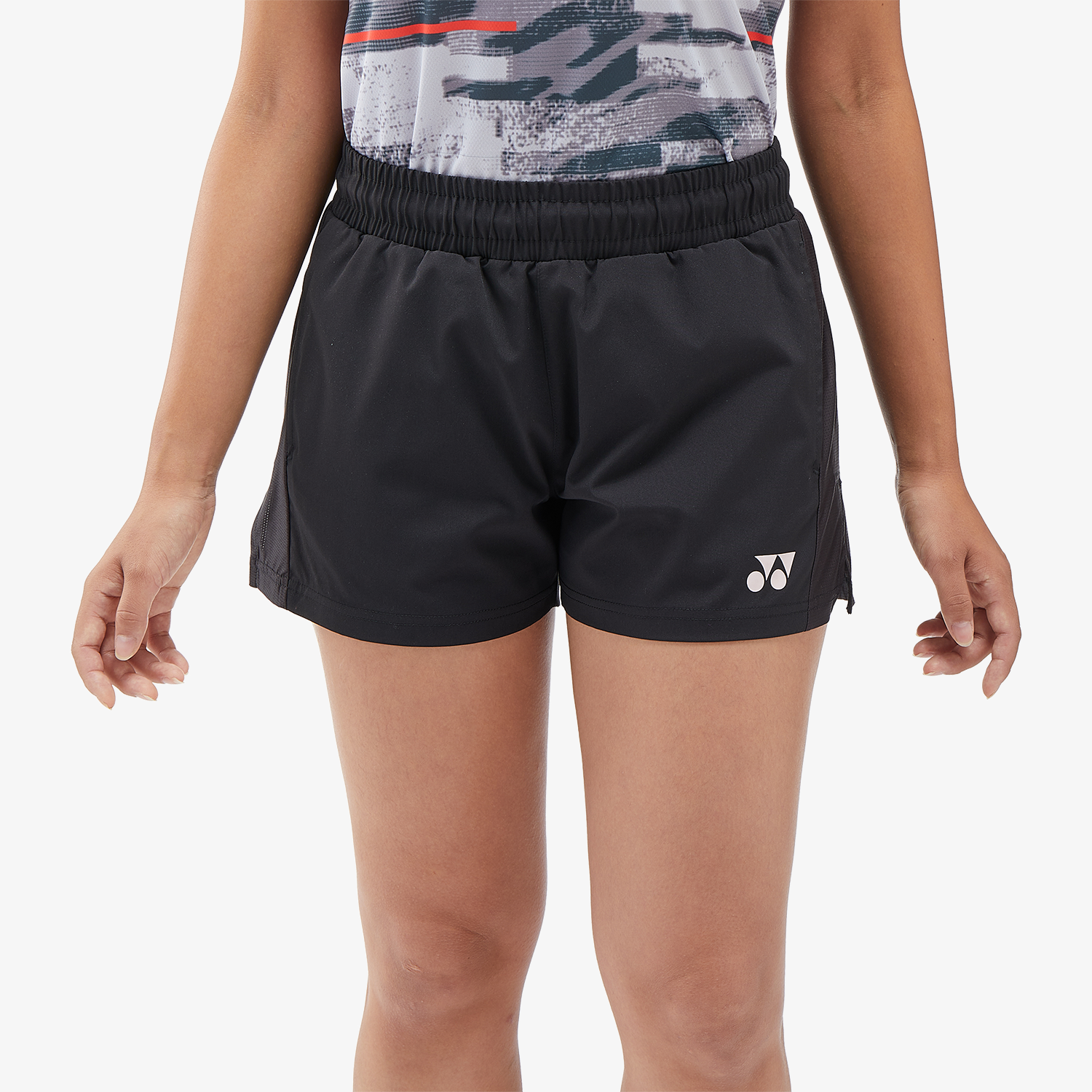 Yonex YW0047 Women's Tennis Shorts with Built-in Liner - Breathable Quick-Dry Athletic Shorts for Women (Black) | Perfect for Tennis, Running & Gym Workouts