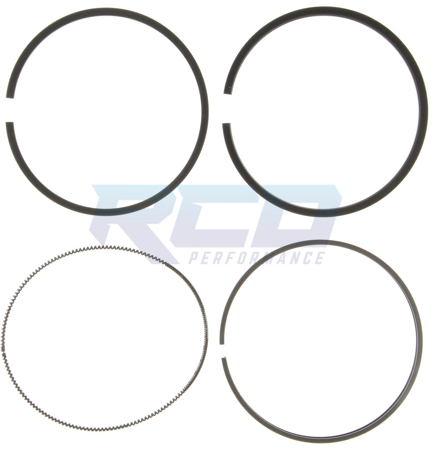 Mahle 6.0L .040 Engine Piston Ring Set (1 Piston) - High Performance Replacement Rings for Ford, Chevy & Dodge Trucks - Perfect for Engine Rebuilds & Performance Upgrades
