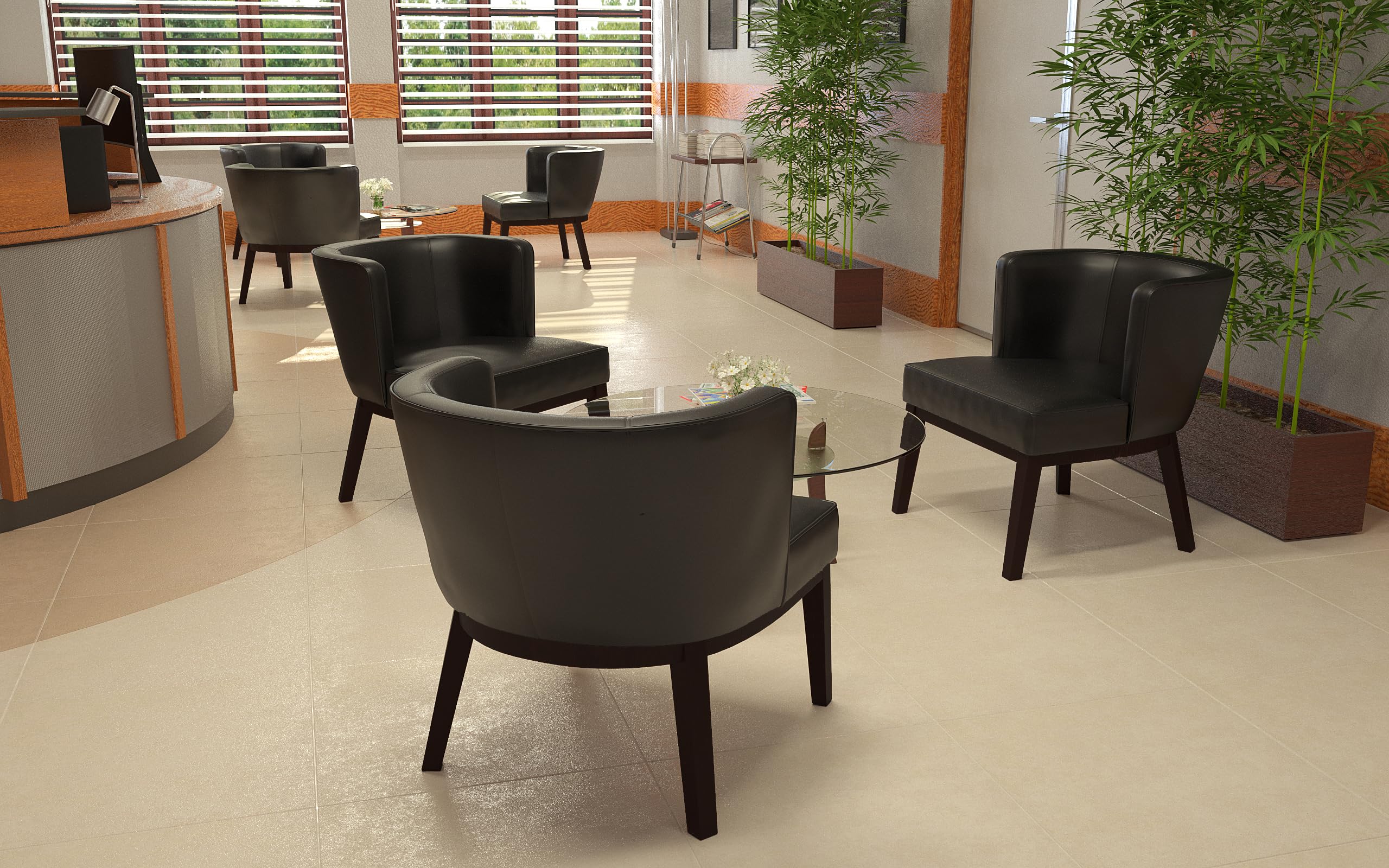 Boss Office Accent Chair - Black for Home & Office