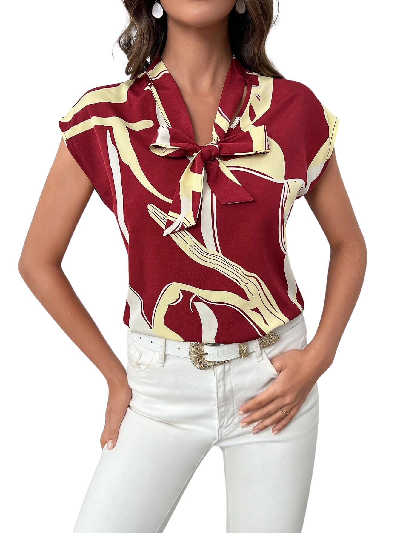 Women's Dressy Casual Blouses & Tops - Trendy Batwing Sleeve Tee for Summer | Office Wear, Date Night & Weekend Outfits
