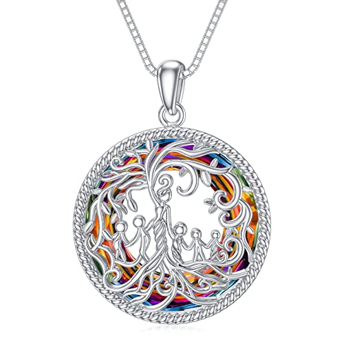 E-Mother and 5 Child-Volcano Crystal
