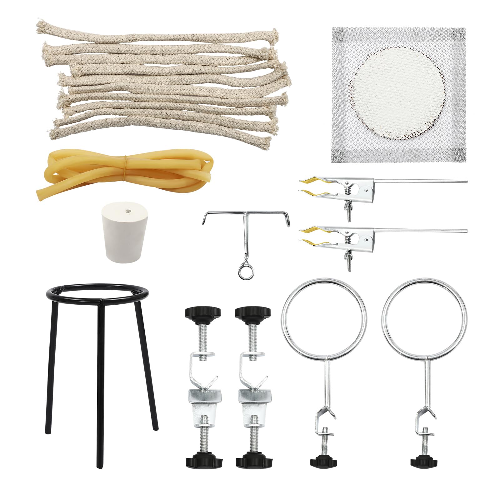 Premium Essential Oil Distiller Kit - Home Distillation Apparatus with Glass Steam & Water Purifier, Lab Glassware Set w/ Separatory Funnel for DIY Essential Oils, Herbal Extracts & Hydrosols | Perfect for Aromatherapy, Home Labs & Natural Remedies