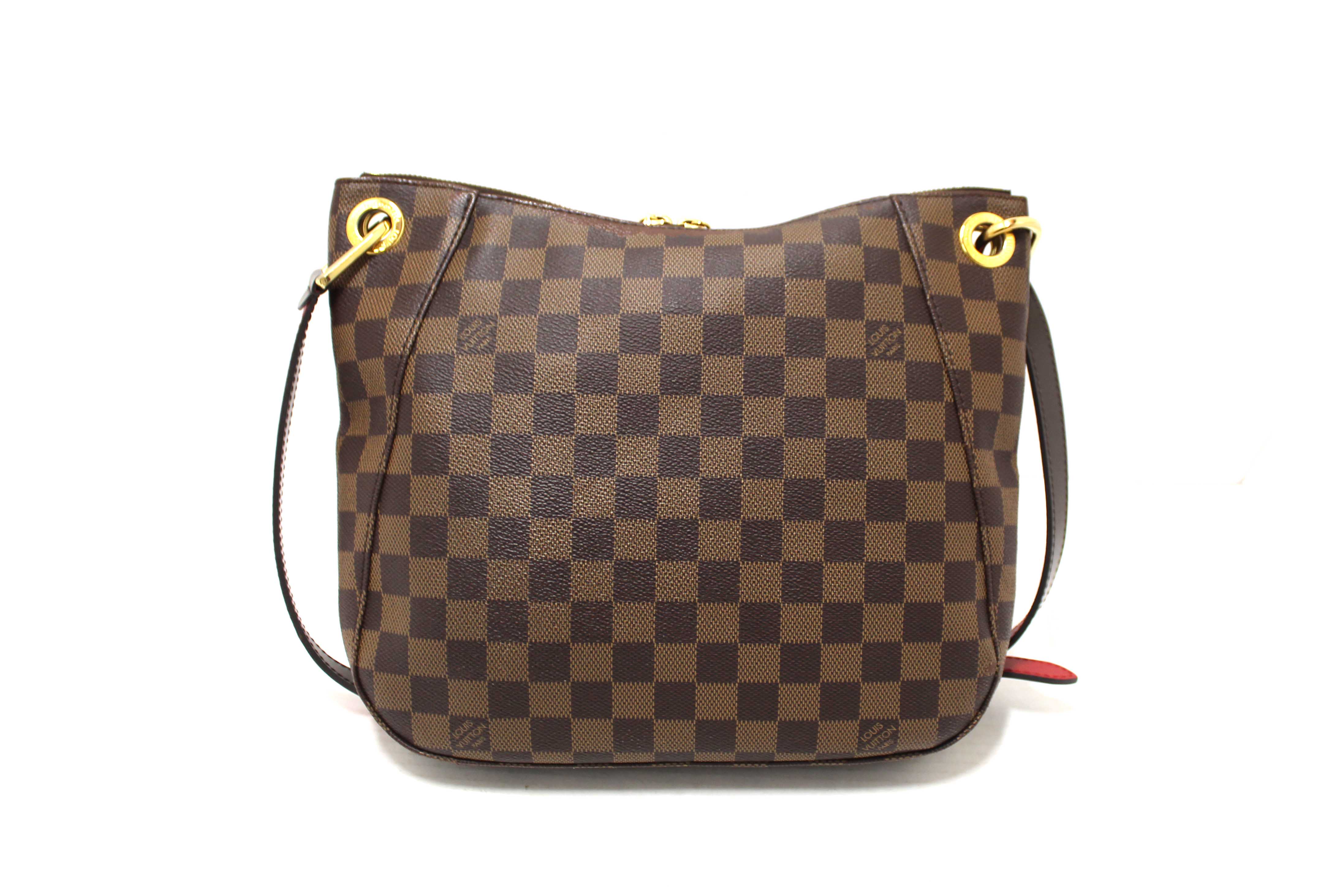 Authentic Louis Vuitton Damier Ebene South Bank Besace Messenger Bag for Women - Luxury Crossbody Bag for Travel, Work & Everyday Use