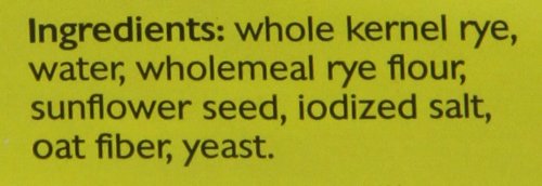 Organic Sunflower Seed Bread by Mestemacher - 17.6 Oz (Pack of 6) | High Fiber, Vegan & Gluten-Free | Perfect for Breakfast, Sandwiches & Healthy Snacks