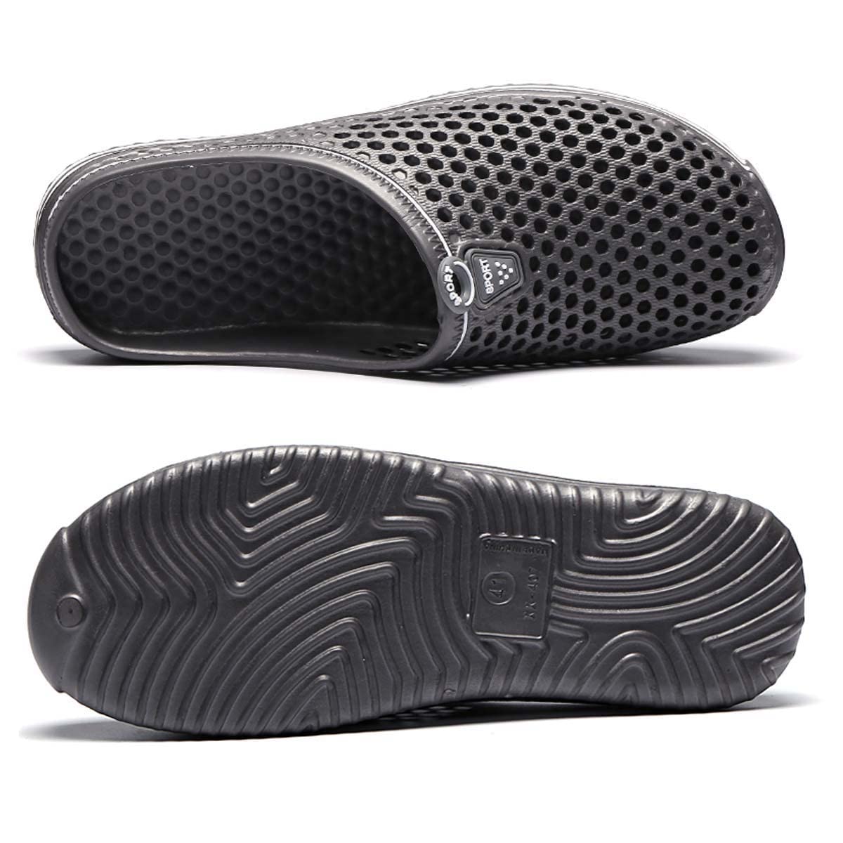 HYDLONGR Unisex Lightweight Breathable Non-Slip Garden Clogs - Quick-Drying Water Shoes for Beach, Pool, Yard Work & Outdoor Activities - Men's & Women's Slip-On Mule Sandals