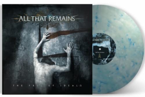 All That Remains - The Fall Of Ideals Clear Blue Smoke Vinyl Record | Limited Edition Metalcore Album | Perfect for Music Collectors & Rock Fans