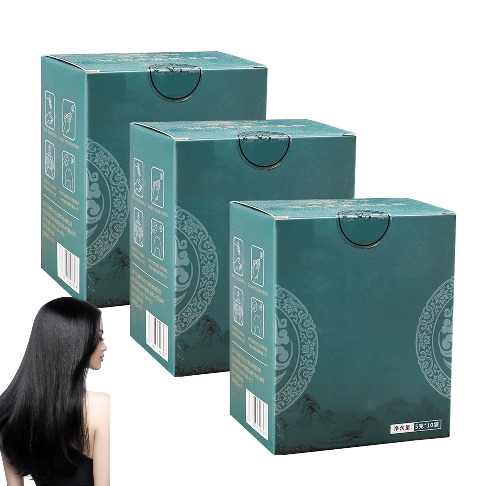 Organic Herbal Shampoo Powder with Shikakai - Natural Hair Care for Men & Women | Gentle Cleansing, Smooths Hair | Perfect for Daily Use, Travel & Chemical-Free Hair Wash