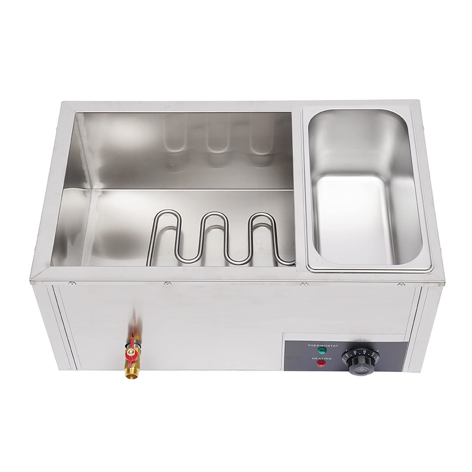 Stainless Steel 3-Pot Electric Food Warmer - 850W Commercial Buffet Server Heater for Catering & Restaurants | Countertop Food Warmer for Parties, Events & Buffet Serving