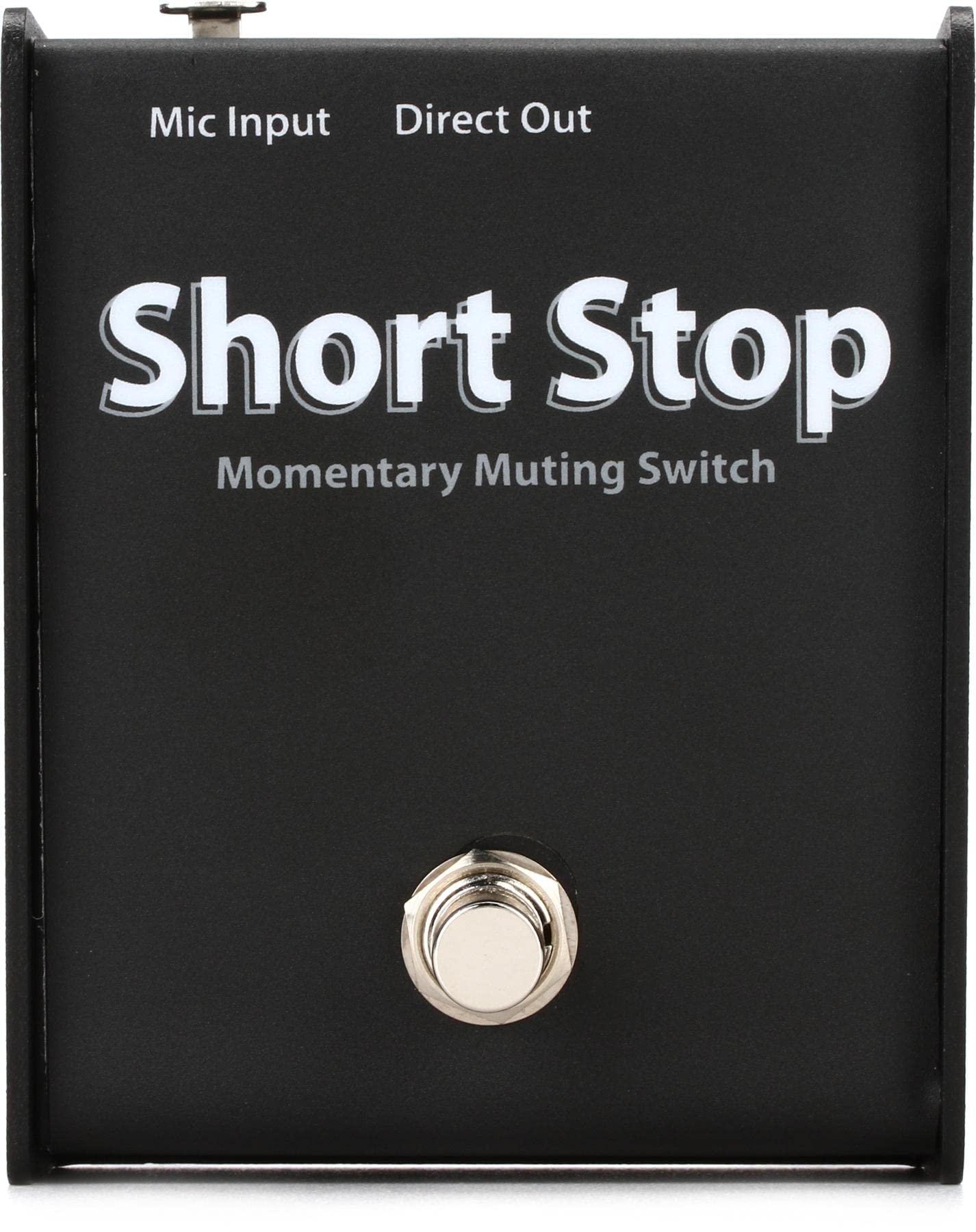 Pro Co Sound CDSS Short Stop Mute Box - Professional Audio Attenuator for Guitar Pedals & Studio Equipment | Perfect for Live Performances & Recording Sessions