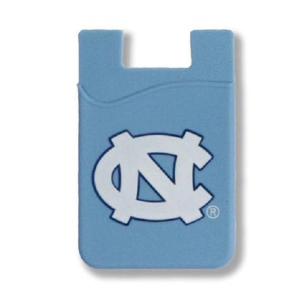 Premium North Carolina Solid Cell Phone Card Holder - Slim RFID Blocking Wallet for Credit Cards & ID (Perfect for Travel, Shopping, and Everyday Use)