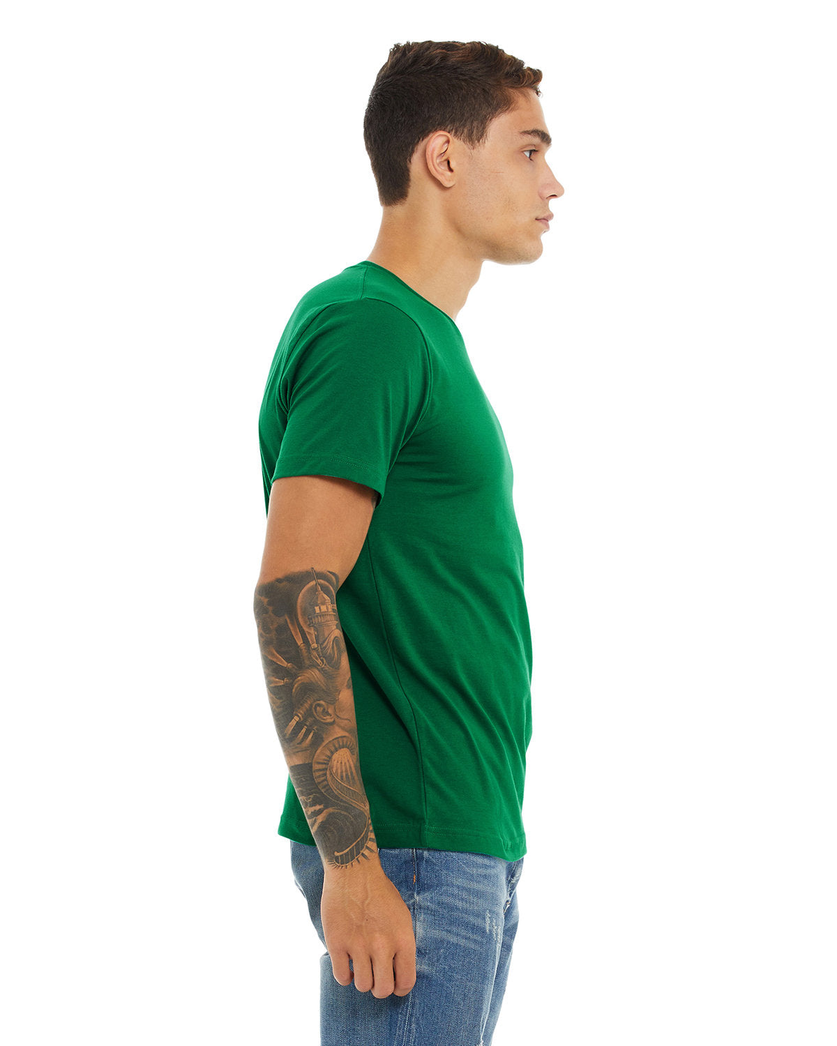 Bella + Canvas 3650 Unisex Poly Cotton Short Sleeve T-Shirt - Soft Comfortable Crew Neck Tee for Men & Women - Perfect for Casual Wear, Gym, Workout & Everyday Use