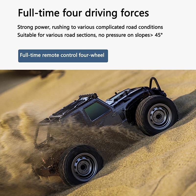 1/16 Scale 2.4GHz Electric 4WD Off-Road RC Car Toy - White | High-Speed Remote Control Racing Vehicle for Kids & Adults | Perfect for Backyard, Park & Indoor Racing