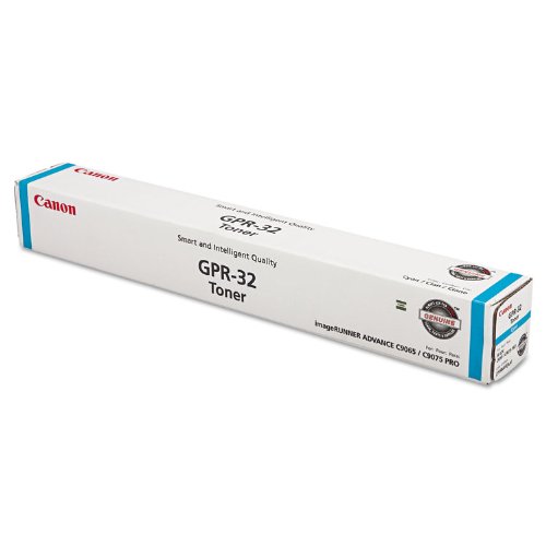 Canon 2795B003AA Cyan Toner Cartridge (GPR-32) - High-Quality Replacement for Canon Printers | Perfect for Office Documents & Home Printing