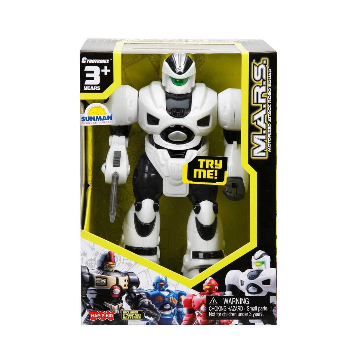 Cybotronix M.A.R.S. Attack Robots - 18cm Action Figure Collectible Toy with Color Variations - Perfect for Kids, Collectors & Sci-Fi Fans | Battle Play, Display & Gift Idea